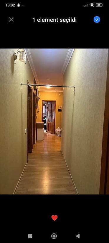 otag: 3 otaqlı, Yeni tikili, 78 kv. m — 8