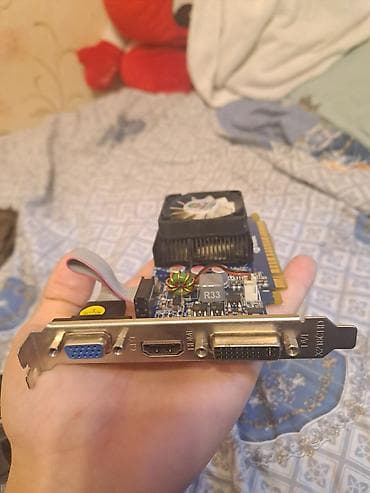 Комплектующие для ПК и ноутбуков: Məhsul: Ana plata + videokart komplekti Ana plata: - ASUS LGA1155 — 9