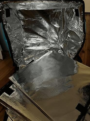 Сумки для курьеров: Wolt Partner çatdırılma çantası – termo izolyasiyalı, kvadrat formalı — 3