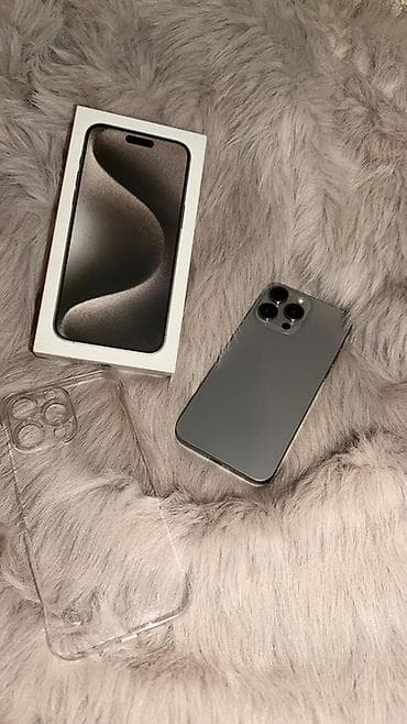 iphone 7 plus satış: IPhone 15 Pro Max, 256 GB, Natural Titanium, Face ID, Sənədlərlə — 1