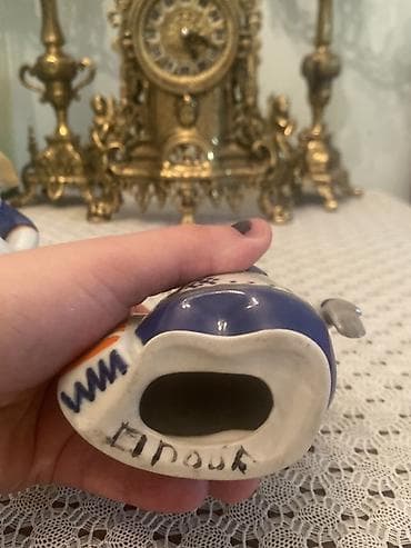 esger yari sekilleri: Fiqur, Keramika, rəng - Ağ — 2