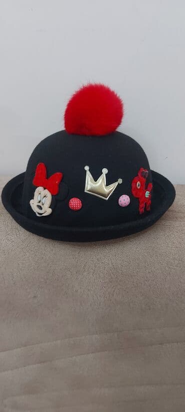 usaq pencekleri: Qiz usagi ucun shlyapa 57 sm — 1