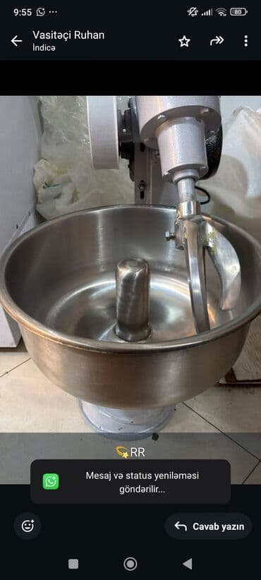 Fri aparatları: 💫RR 15 kq xemir aparati İran istehsali yenidi Qiymet 480 azn Unvan — 1