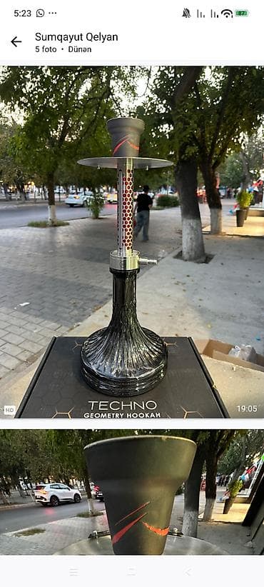 Geometry Hookah – Techno nərgiz Məhsul xüsusiyyətləri: -