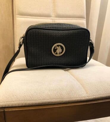 qaşlı çanta: US Polo ASSN canta seliqeli yaxsi vezyyetdedir. Ancaq qulpu — 1
