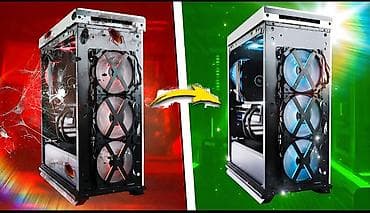 PC təmizləmə və profilaktik xidmət Təsvir: - Sistem bloklarının dərin