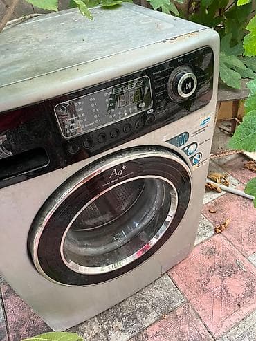 samsung ww60j5213hw: Paltaryuyan maşın Samsung, 5 kq, Təmirə ehtiyacı var, Avtomat, Qurutmasız, Ödənişli çatdırılma, Ünvandan götürmə — 2