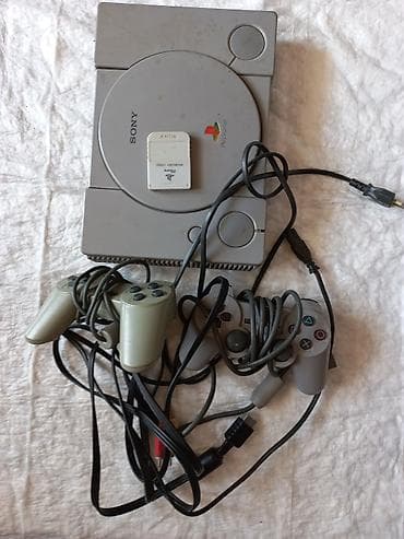 hdmi av: Sony PlayStation (PS1) oyun konsolu seti Paketin tərkibi: - Sony — 2