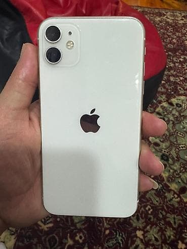 IPhone 11, 64 GB, Ağ, Simsiz şarj, Face ID lalafo.az -da IPhone 11, 64 GB, Ağ, Simsiz şarj, Face ID