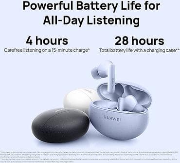 airpots pro: Yeni Simsiz (Bluetooth) Qulaqcıqlar, Huawei, rəng - Qara — 10