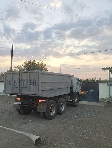 opel maşınları: KAMAZ 6x4 özboşaldan (saman/çınqıl/qum/torpaq daşınması üçün) - Tam — 4