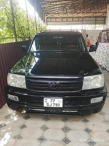prius 30 disk: Toyota Land Cruiser (100 seriyası) – qara rəngli, tam ölçülü off-road — 5