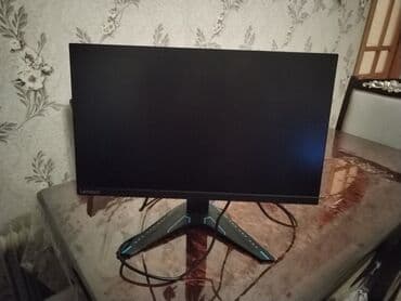 komputer nesilleri: 180 hz Lenovo manitor, prablemı ekranı yananda çoxsaylı qırmızı xətlər — 1