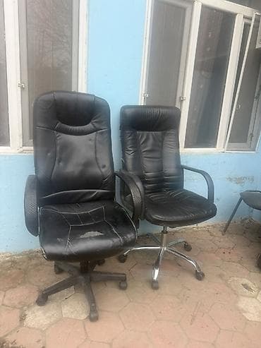 plastik qapi pencereler: Təkərli, Qolları tənzimlənmir, Süni dəri — 2