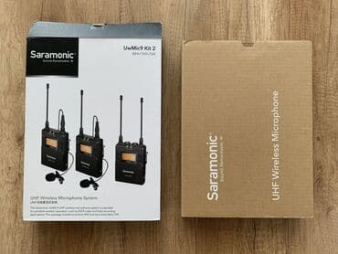 Флейты: Saramonic UwMic9 kit 2 - iki nəfərlik simsiz profesional mikrofon — 3