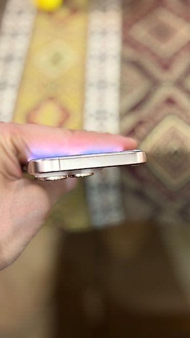 IPhone 16 Pro, 128 GB, Rose Gold, Barmaq izi, Face ID