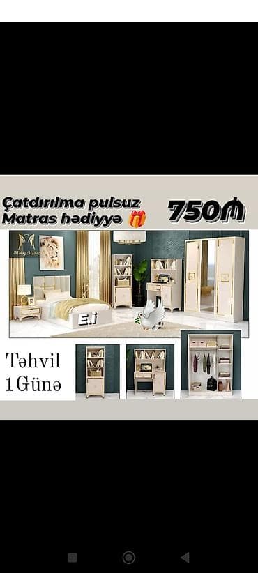 İkinəfərlik çarpayı, Dolab, Yeni