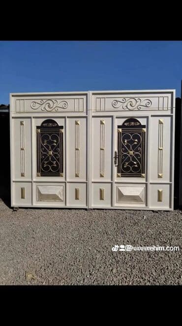 Пиломатериалы: Новый Металл Дворовые ворота, Распашные, Бесплатная установка, Бесплатная доставка — 6