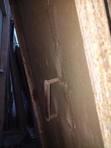 Metall qapı – sənaye/qartel tipli - Material: tam metal konstruksiya