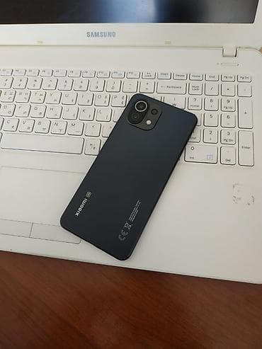 süd çəkən aparat: Xiaomi 11 Lite, 256 GB, rəng - Qara, 
 Barmaq izi, İki sim kartlı — 3