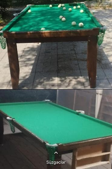 bilyard satilir: Bilyard satilir qiymət 380 man üstünde verilir 2 kir daşlar üçbucağı — 1
