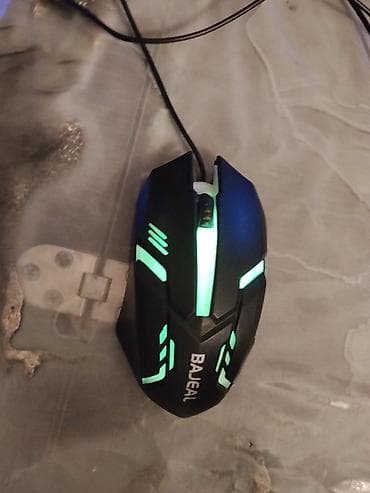 sur mikrofon: BAJEAL işıqlı klaviatura və siçan seti - Yeni, tam işlək, işıqlıdır — 4