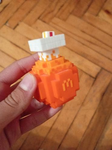 ucuz kubik: Fiqur, Plastik, rəng - Narıncı — 1