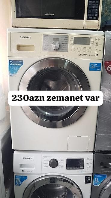 Аристоны: Samsung önyükləməli paltaryuyan maşın - Model xətti: Eco Bubble — 1