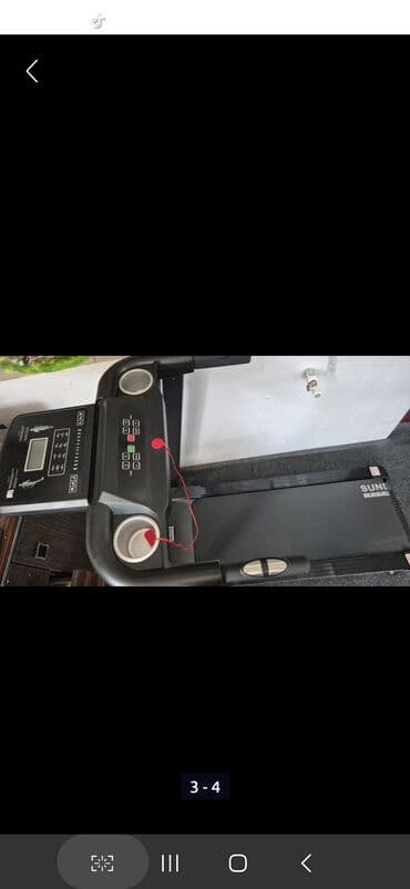 qaçis aparati: Fitness ES-T2702 elektrik qaçış zolağı evdə məşq üçün rahat həll — 10