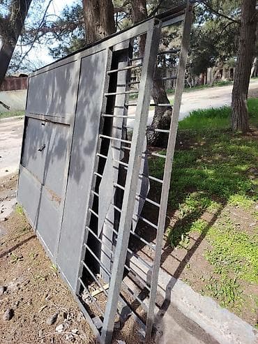 isdenmis darvazalar: Dəmir darvaza paneli - Material: qalın metal/dəmir konstruksiya - Tək — 3