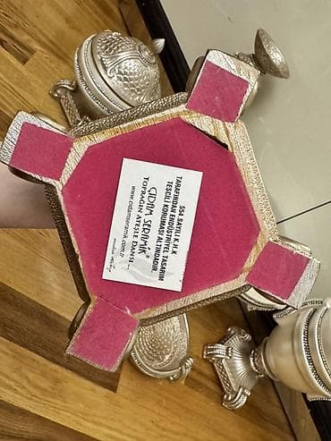 servis destleri: Klassik üslubda dekorativ garnitür dəsti - Brend/istehsalçı: Cida — 4