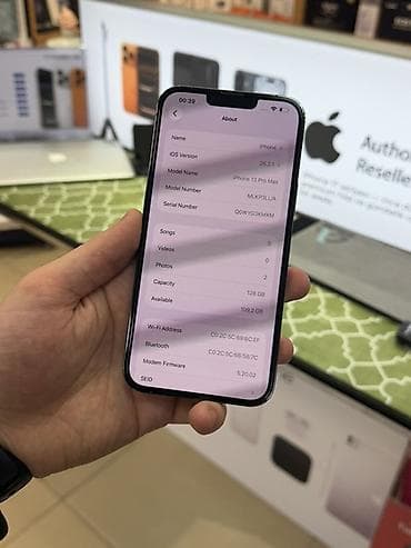 iphone 17 qiymət: IPhone 13 Pro Max, 256 GB, Sierra Blue — 8