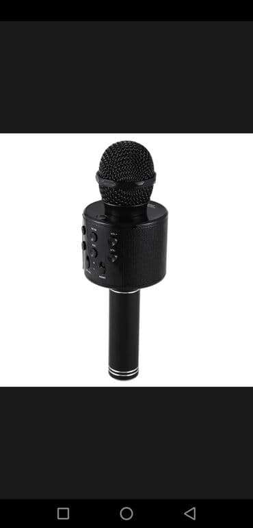 bluetooth mikrofon karaoke: Simsiz Karaoke Mikrofon; 1️⃣ Bluetooth 2️⃣ USB2.0 3️⃣ Mikro SD Kart — 2