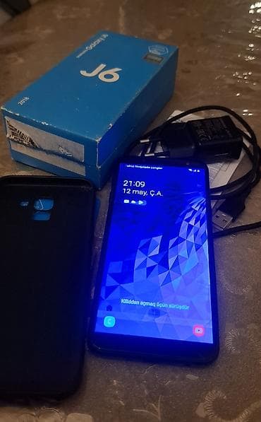 basovka qutusu: Samsung Galaxy J6, 32 GB, rəng - Qara, Sensor, Barmaq izi, İki sim kartlı — 4