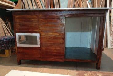 it üçün ip: İt yuvası ölçüləri haqqında məlumatları çertyoj çəkib yazmışam. Üstü — 2