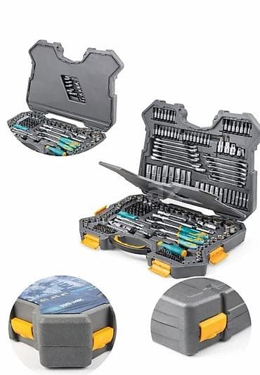 desler: Alət dəsti – 1 2 3/8 1/4 düymlük yuvalar və bitlər komplekti, möhkəm — 3