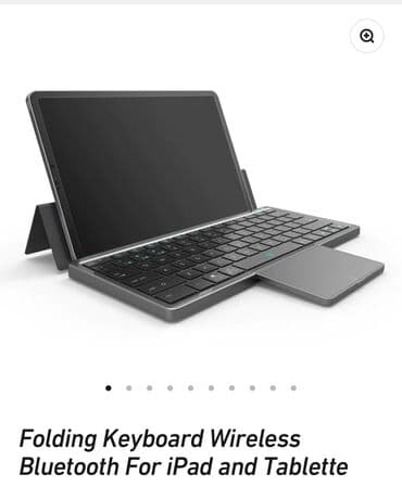 klaviatura mouse: ✅ Wireless keyboard satılır. Windows, Mac, IOS, Android sistemlərinə — 1