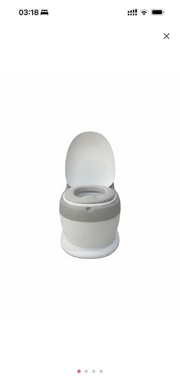 Xəstələr üçün unitazlar: Uşaq tualet oturacağı (güvəc)– qapalı qapaqlı, çıxarılan daxili qabı — 4