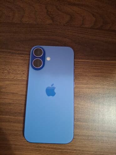 IPhone 16, 128 GB, Mavi, Face ID