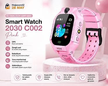 nexus 7: Kateqoriya: Smart saatlar Uşaq üçün ağıllı saat C003 Pink Brend — 1