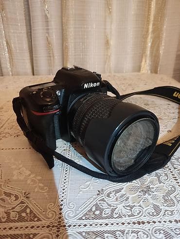 nikon lens: Nikon D7500 DSLR fotoaparat + 2 eded flas . probeg 180 min . hec bir — 1