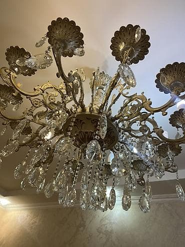 Çılçıraq, 10 və daha çox lampa, Metal — 2