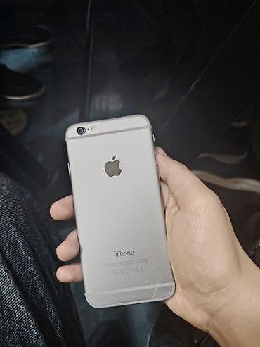 IPhone 6, 32 GB, Space Gray, Barmaq izi