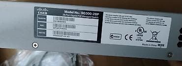 ssd hard disk: Cisco S300-28P 28 port PoE Gigabit Managed Switch
işlənmiş — 2
