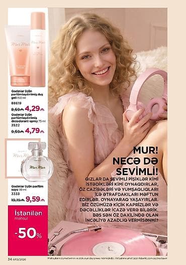 Красота и здоровье: Faberlic Mur Mur və Mur Mur Blanc ətirləri və bədən baxımı Mur Mur – — 1