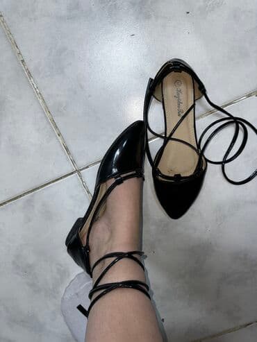 ayyaqabı: Baletkalar, Ölçü: 37, rəng - Qara, Yeni — 2