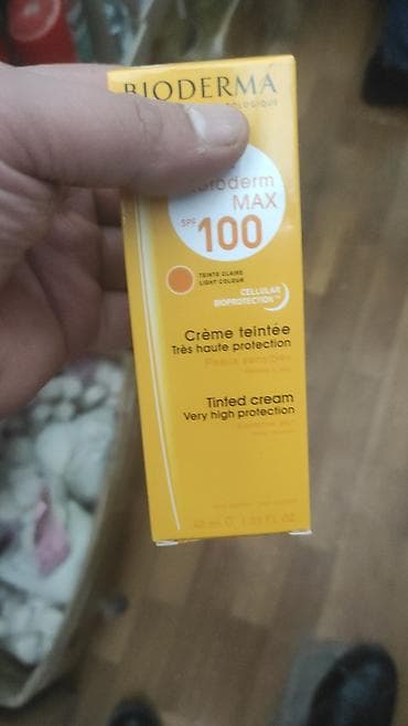 spf: Üz kremi, Bioderma, Həssas dəri üçün, Yeni, Ödənişli çatdırılma — 1