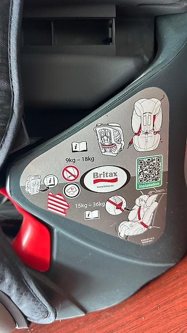 Автокресла: Britax Evolva 1-2-3 uşaq avtomobil oturacağı - Qrup 1/2/3: 9–36 kq — 7