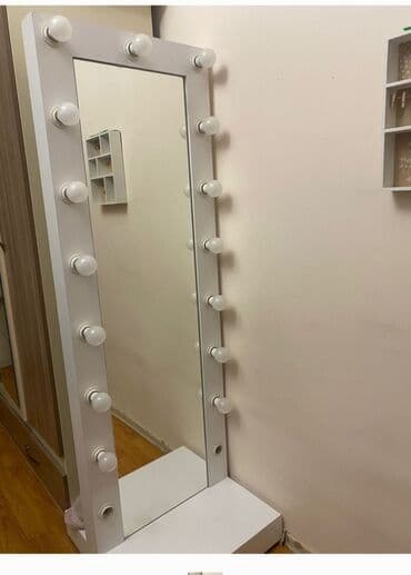 ev əşyaları ikinci el: Işıqlı güzgü satilir uzunluğu 180sm eni 60 sm ünvanın Binəqədi Rayon — 2