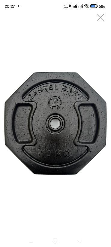 sat kitablari: Ştanq diski, Çəki: 35 kq, Yeni — 2